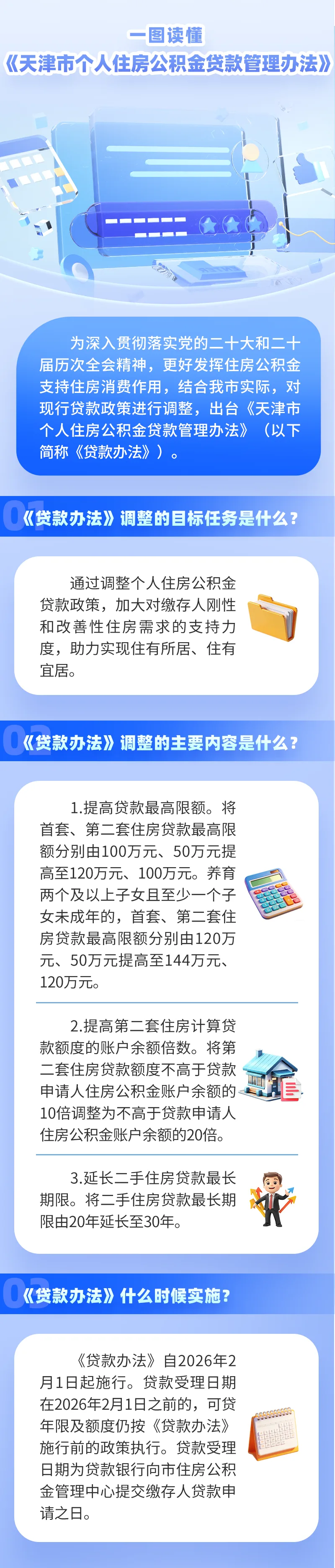 天津公积金贷款新政！有这些新变化！